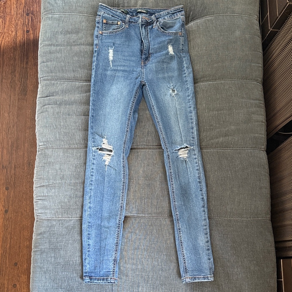 Wild Fable Light Blue Distressed Skinny Jeans